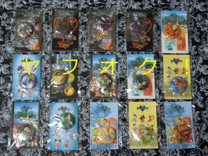  Kingdom Hearts жестяная банка значок + наклейка 15 вид 