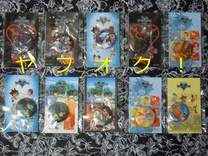  Kingdom Hearts жестяная банка значок + наклейка 10 вид 
