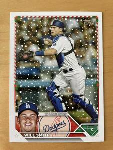 ウィル・スミス TOPPS 2023 MLB HOLIDAY ベースカード H83 WILL SMITH DODGERS ドジャース 2