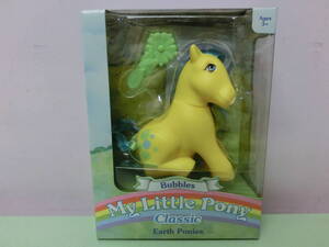 マイリトルポニー◆80s ビンテージ G1 復刻 フィギュア Bubbles 座り 新品◆My Little Pony Vintage Rainbow HASBRO ファンシー 人形