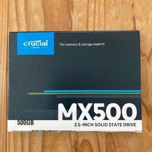 新品　未開封　Crucial SSD mx500 500gb