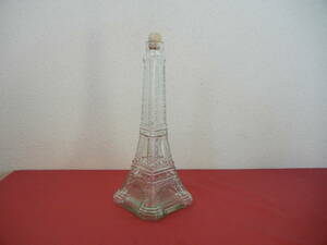 【空き瓶】エッフェル塔 パリ 空きビン 高さ約31cm 置物 インテリア ハーバリウム ボトルシップ ドライフラワー