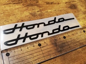 【送料無料!!】HONDA 旧ロゴ ステッカー デカール ホンダ 