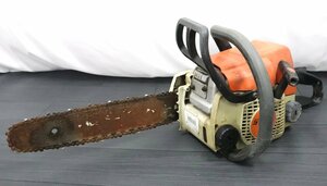 【行董】エンジンチェンソー スチール STIHL018C 現状品 動作未確認 電動工具 切断機 エンジンチェーンソー AG000ABH11