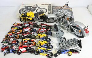 【ト足】 タミヤ プラモデル 週刊ハーレーダビッドソン 金属製ベスパ ドゥカティ ヤマハ ホンダ 等 バイク 模型 まとめ CC000CHH33