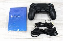 【行董】AF080ABY31 SONY ソニー PS4 PlayStation4 通電のみ確認済 ゲーム テレビゲーム 本体 コントローラー 取説 元箱付き※ゆうパ※_画像3