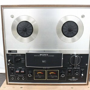 【行董】AZ431BPT65 SONY ソニー テープコーダー TC-6200 オープンリールデッキ 通電のみ確認済み ※ゆうパ※の画像1