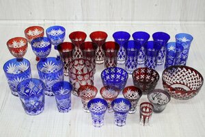 [ line .] cut . Edo cut . summarize glass tumbler wine glass handicraft glasswork tradition industrial arts tableware Japanese-style tableware AA000BOM41