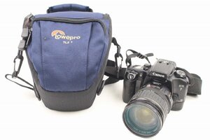 【行董】Canon キャノン EOS 7 一眼レフカメラ フィルムカメラ φ72mm 28ー135mm 1:3.5‐5.6 IS 説明書付き ケース付き光学機器 AF099ABY64