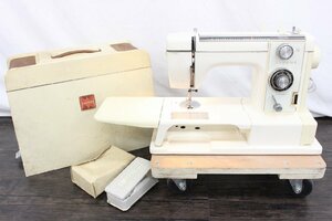 【行董】JANOME ジャノメミシン MODEL815 EXCEL electronic エクセル フッペダル付き ジャノメ ミシン ハンドクラフト 手芸 AS550BOT43