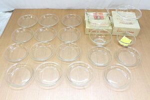 【ト足】 岩城硝子 PYREX パイレックス 食器 耐熱ガラス食器 ボウル 深焼き皿 他 まとめ CA191CHH18