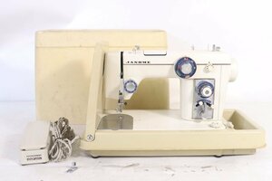 【ト足】 JANOME ジャノメ 家庭用ミシン MODEL 801 手芸 手工芸 ハンドクラフト 裁縫 ミシン CCZ01CTT56