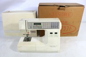 【ト足】 JANOME ジャノメ 家庭用ミシン MODEL 7200 ハンドクラフト 手芸 手工芸 CO723CHH35