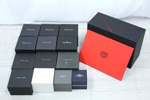 [ line .]14 point TAG HEUER TAG Heuer HAMILTON Hamilton clock case empty box wristwatch box together XX000ABA27