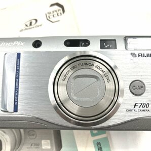 【ト萬】RNX421RNX49 FUJIFILM 富士フイルム Finepix F700 FinePix F31fd コンパクトデジタルカメラ バッテリー付き 2個セットの画像2