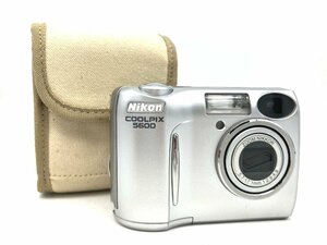 【ト萬】RD442RNI35 Nikon ニコン COOLPIX クールピクス 5600 コンパクトデジタルカメラ ケース付き 動作未確認