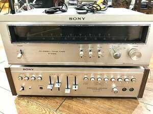 【ト萬】RD432RNX74 SONY ソニー TA-1055A ステレオアンプ プリメインアンプ FM-AM チューナー ST-5150D オーディオ機器 通電〇 2個セット