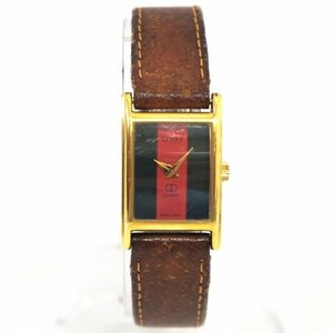 中古【GUCCI グッチ】1026L レディースQZ腕時計 ウエビング 箱なし