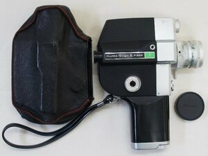 中古ジャンク【FUJICA フジカ Single-8 P-300】8mmビデオカメラ フィルムカメラ 通電・稼働します ソフトケース付