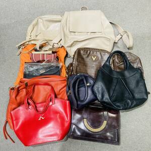 [ND-2750aFK]1 иен старт ~ задний . суммировать сумка рюкзак ручная сумка большая сумка кошелек женский мода кожа б/у товар 