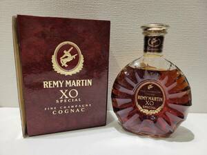 【ND-2655FH】1円スタート REMY MARTIN XO SPECIAL レミーマルタン コニャック 旧ラベル 700ml 40% 未開栓 洋酒 古酒 箱付き ※箱難有り