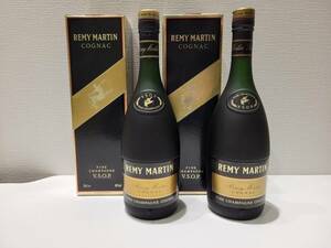 【ND-2856FH】1円スタート REMY MARTIN レミーマルタン VSOP 700ml 40% 2本おまとめ 未開栓 ブランデー コニャック 箱付き 洋酒 古酒 お酒