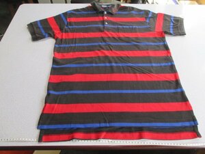 Z6144送料無料【ヴィンテージ 90.80.70s Polo by Ralph Lauren ラルフローレン:L】半袖ポロシャツ メンズ