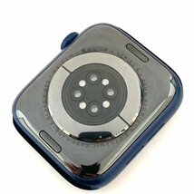 rm) Apple Watch アップルウォッチ M00J3J/A 腕時計 シリーズ6 44mm GPSモデル ブルーアルミニウム ※中古 バンド 充電ケーブル 箱付_画像6