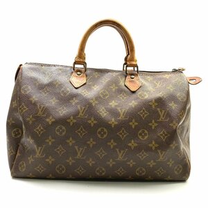 rm) LOUIS VUITTON ルイヴィトン モノグラム スピーディ35 M41524 ハンドバッグ ミニボストン ※中古 経年保管品 カデナ 鍵付