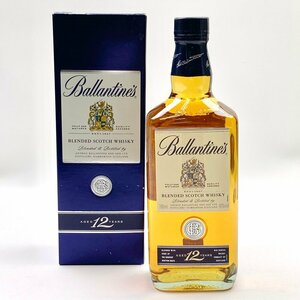 rm) Ballantine's バランタイン Age 12 years 12年 ウイスキー 700ml アルコール 40% 外箱付属 未開栓 同梱不可