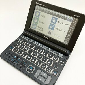 A) CASIO カシオ 電子辞書 EX-word エクスワード DATAPLUS9 XD-K4805 ※中古 簡易動作確認済