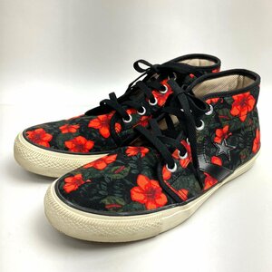 t)コンバース CONVERSE × エクストララージ XLARGE コラボスニーカー 1CJ462 花柄 27.5cm 中古