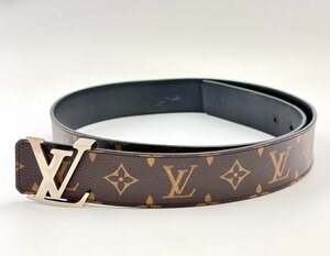 A)LOUIS VUITTON ルイヴィトン モノグラム ベルト サンチュール イニシアル イニシャル M9821 90/36 中古