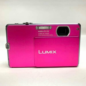 e)パナソニック Panasonic ルミックス LUMIX コンパクトデジタルカメラ DMC-FP1 ピンク 1210万画素 中古 ※フォーマット消去済み 現状品