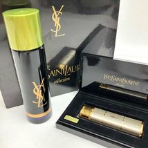 t)イヴ・サンローラン Yves Saint Laurent ガスライター YS-300 / 専用ガスボンベ 喫煙グッズ 中古 ※箱/説明書有 着火確認済 ガス残量有_画像1