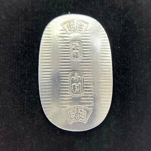 t) god rice field virtue power original silver small stamp 5g * tree boxed .. packet 300 jpy 