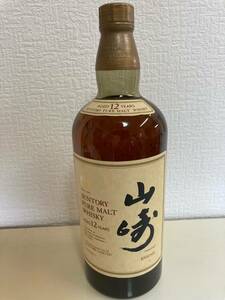 ［お酒 ウイスキー] サントリー 山崎 １２年 １０００ml