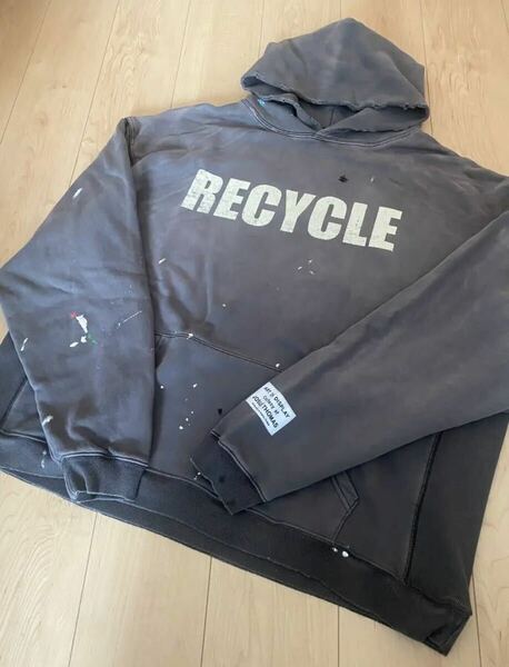Lサイズ ギャラリーデプト GALLERY DEPT. 90'S RECYCLE HOODIE WASHED パーカー