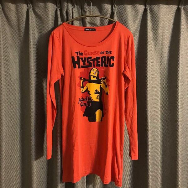 HYSTERIC GLAMOUR ロングtシャツ 人気デザイン