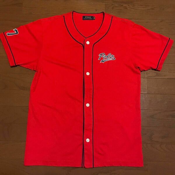 Ralph Lauren ベースボールシャツ Mサイズ ユニフォーム