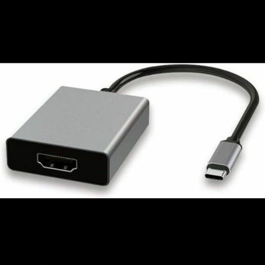 USB HDMI Type-C 変換アダプタ　ブラック