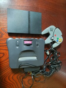 ジャンク　Nintendo 64本体、ps2 scph-70000