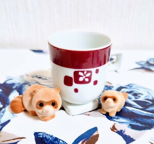 即決 新品 ピエールカルダン ピエール・カルダン ミニマグ 小さな ミニ 陶器製 マグカップ 昭和レトロ 食器 デミカップ 検: エッグスタンド