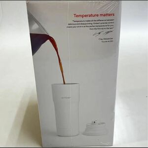 【未使用】エンバー トラベル マグ タンブラー Ember Mug コーヒー 水筒 保温 ホワイト