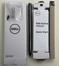 ＜美品＞　DELL　アクティブペン　PN5122W　CK750-ADQV-0A　標準付属品付　1式　【送料無料】_画像1