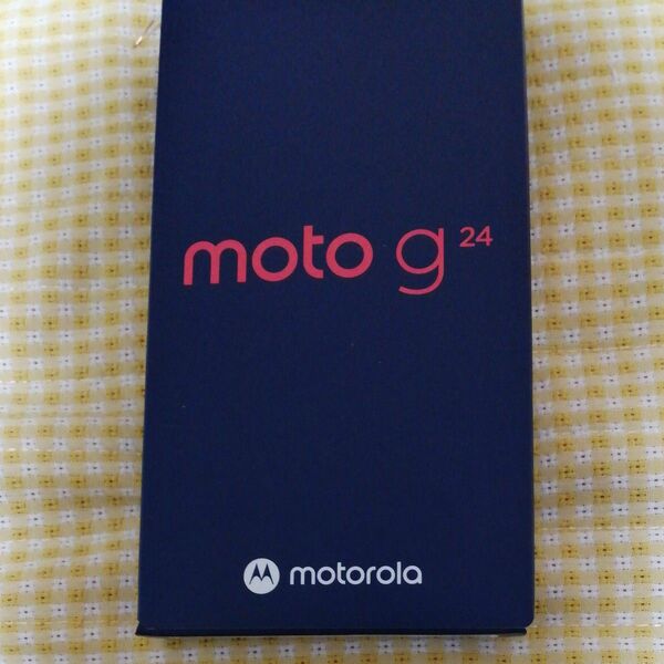 新品・未開封　Motorola moto g24 SIMフリー マットチャコール