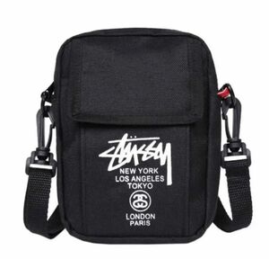 stussy ステューシー ショルダーバッグ　新品未使用 雑誌付録 ブラック