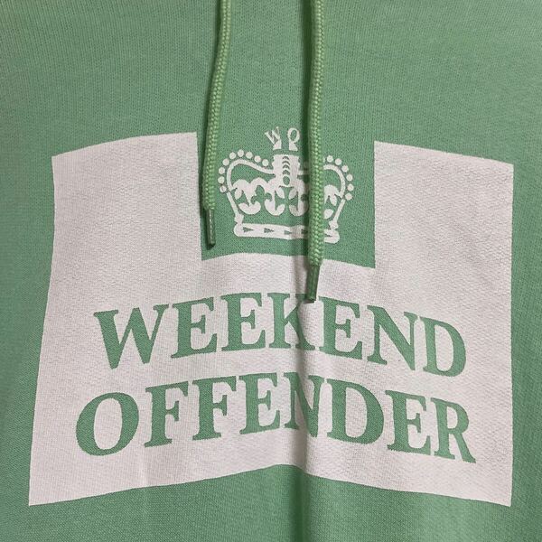 weekend offender foodie parker ウィークエンド　オフェンダー　フーディーパーカー　サイズM