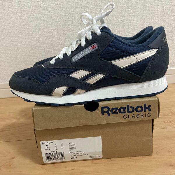 リーボック　クラシック　ナイロン　ランニングシューズ Reebok CLASSIC NYLON JP27cm