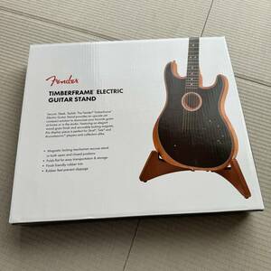 [ новый товар не использовался нераспечатанный ]Fender крыло из дерева гитара подставка Timberframe Electric Guitar Stand